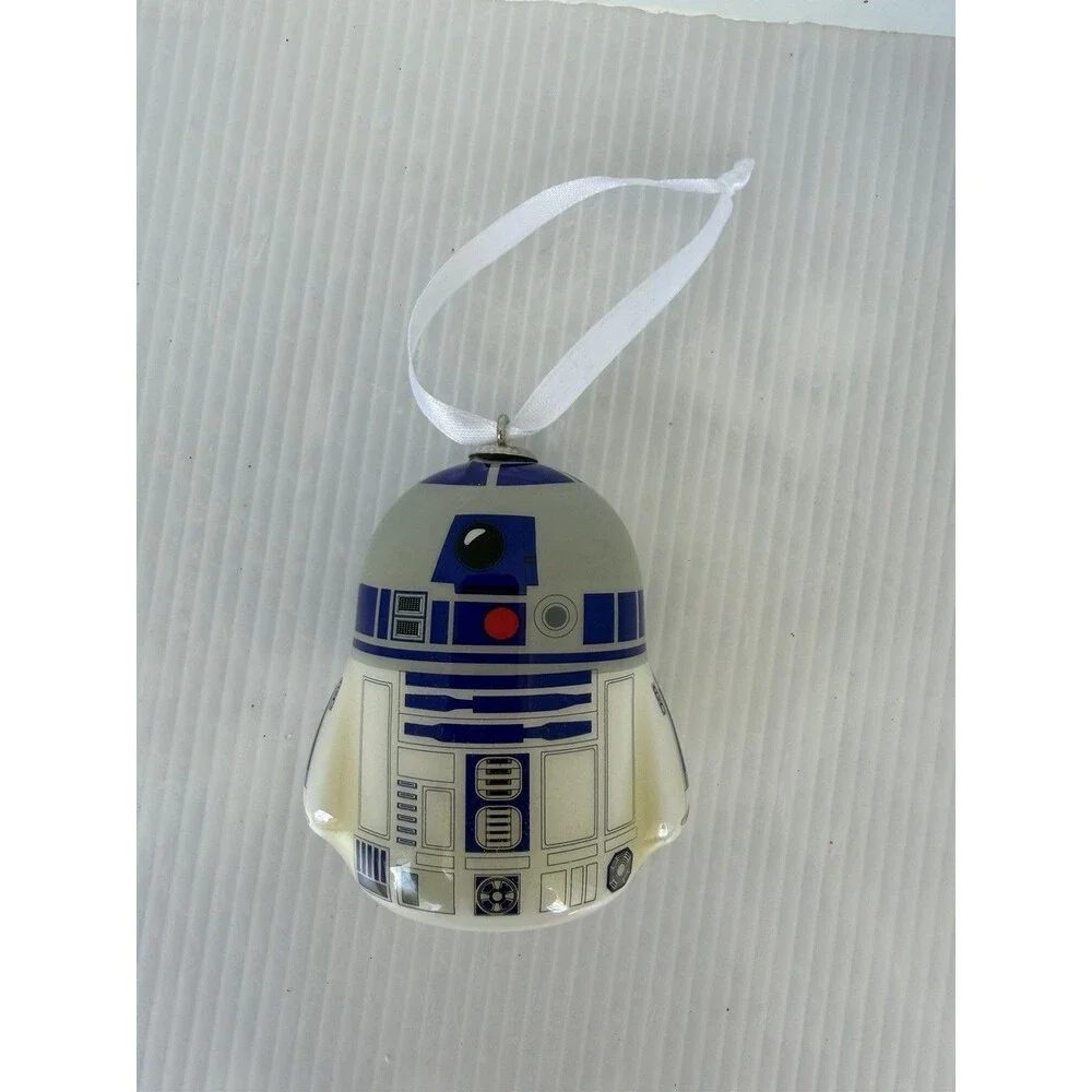 R2-D2 2019 Hallmark Itty Bittys Star Wars Hard Plastic Christmas Ornament Robot